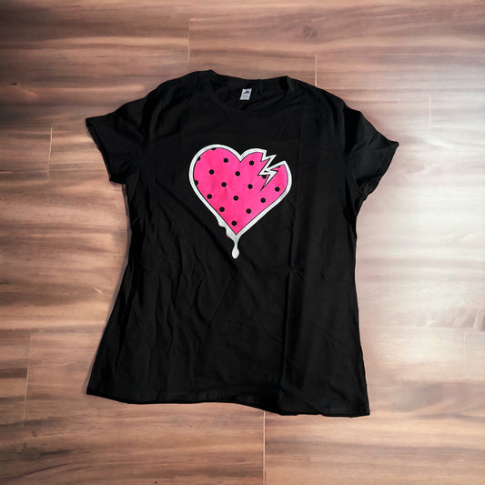 Crooked Hearted Dots Unisex T-Shirt